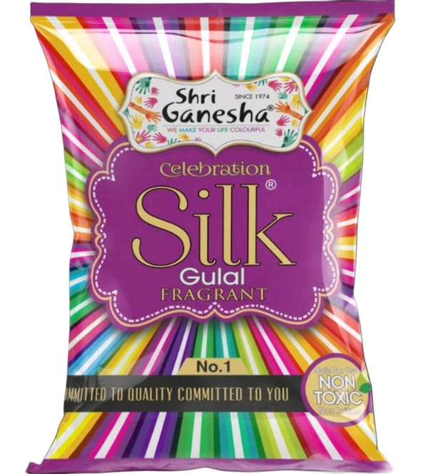 Shri Ganesha® Silk Gulal/Harbal Colour (Violet)