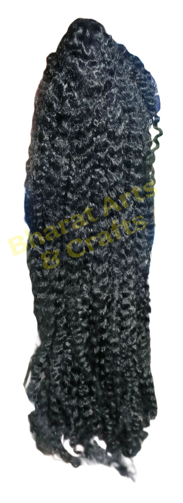 Maa Kali Curly Hair Wig - Approx 4ft.