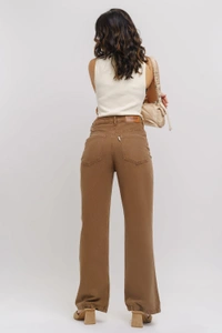 FREAKINS  Brown Wide Leg Jeans - 34