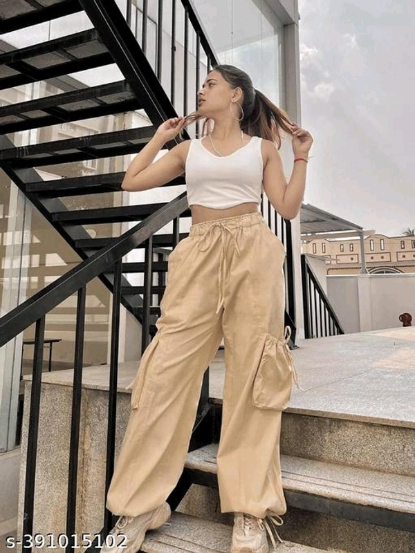 MEESHO  Stylish Fashionable Women Trousers - 32, Negroni