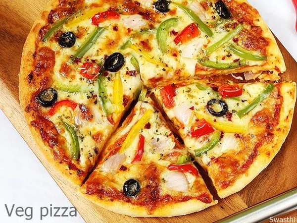 Burger Pizza and sandwich  - cheesse pizza normal ( 4-9 pm)