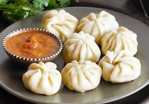 Momos and finger ( tasty hot by grozec) - Steam momos (soyabeen) - 8piece