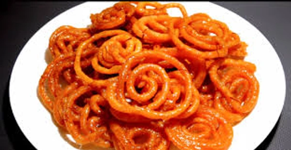 सभी मिठाई( by krishna M, राम M.)  - jalebi, chhena, rasgolla, mix mithai, sweets, swits, gulab jamun, barfi - जलेबी 250 ग्राम