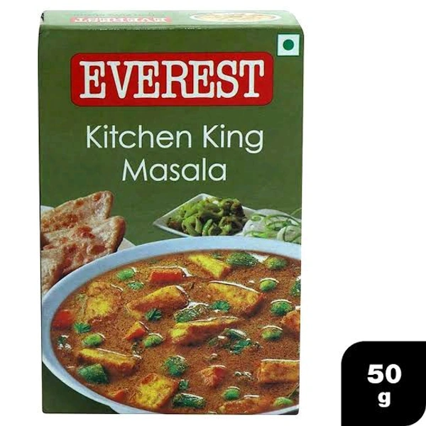 All Masale packet - haldi, dhaniya, mirch,sabji masala, garm masala, paneer masala, chhola masal,  - एवरेस्ट किचन किंग 50 gram