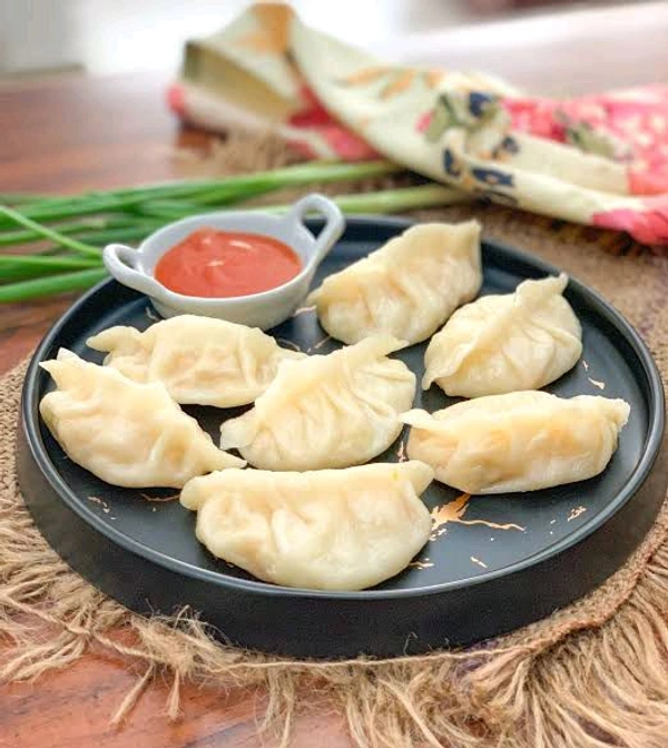 Momos and finger ( tasty hot by grozec) - Paneer momos - 6 piece