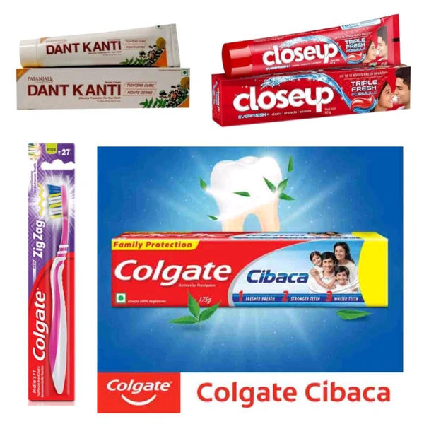 manjan aur brush ( toothpaste and brush) - All in one demo product