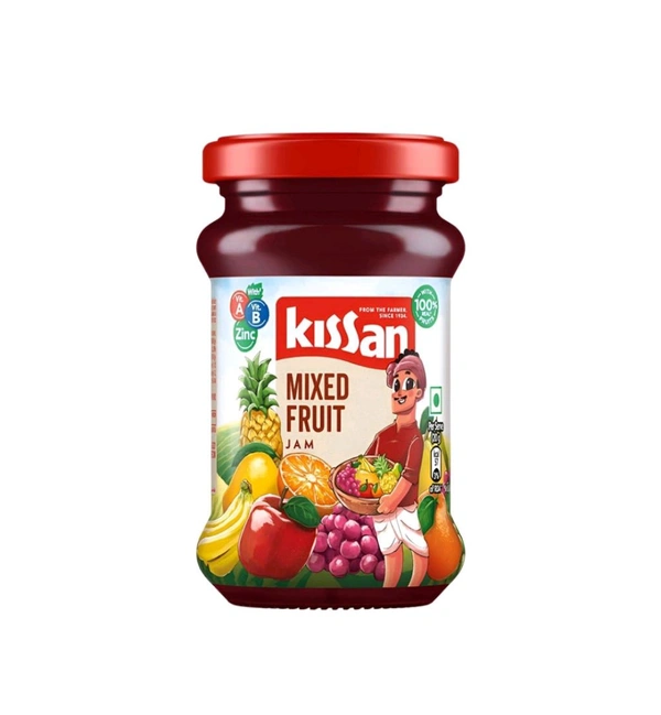 Tomato sos, chilli sauce, kechup and jam - kissan jam