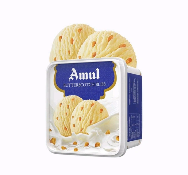 Cakes, Ice creams, pastie - Amul butterskotch 1L