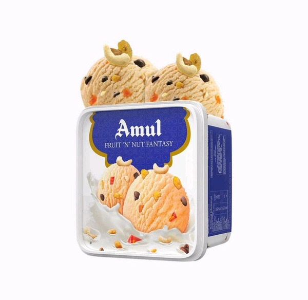 Cakes, Ice creams, pastie - Amul fruit nut fantacy 1L