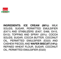 Cakes, Ice creams, pastie - amul gold tricon butterskotch 120ml