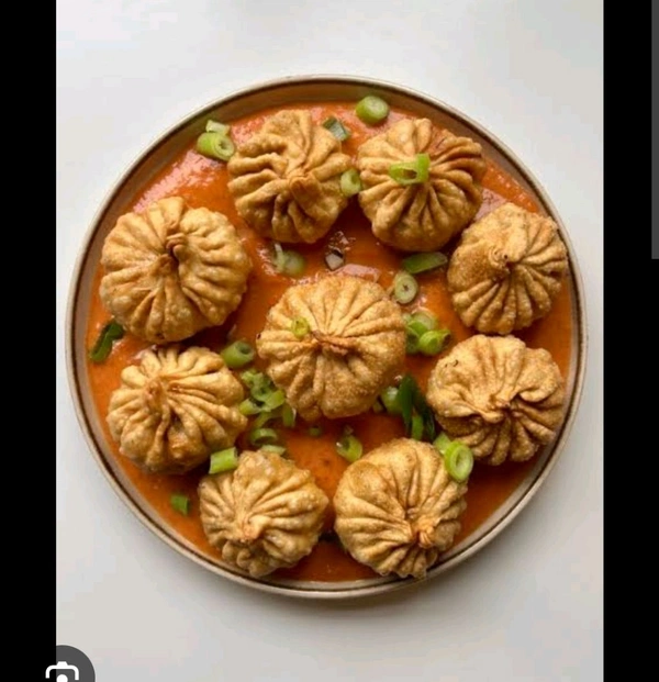 Momos and finger ( tasty hot by grozec) - fried momos ( पत्तागोभी)-8 Piece