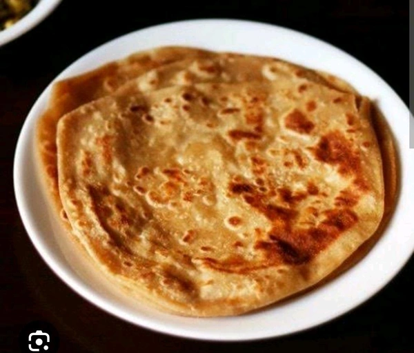 रोटी, चापाती और पराठा - missi roti, paneer paratha, butter naan, tandoori roti - प्लेन पराठा