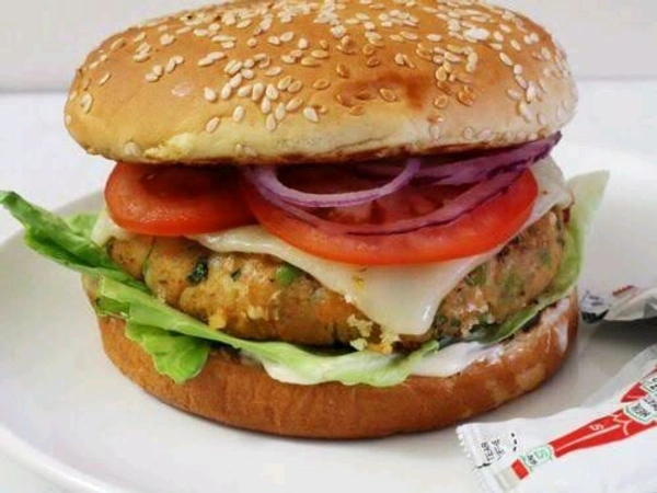 Burger Pizza and sandwich  - आलू टिक्की चीज बर्गर