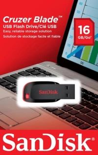 SanDisk 16GB 2.0 Pendrive (OG) - Black