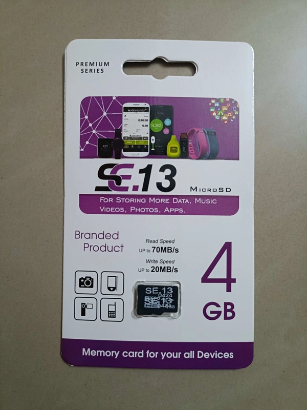 SE.13 4GB MEMORY CARD  - Black