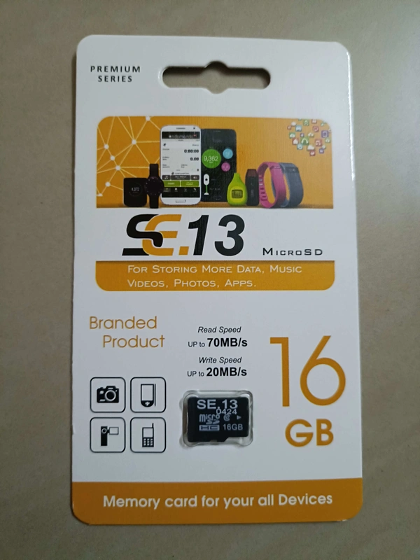 SE.13 16GB MEMORY CARD  - Black