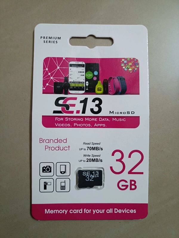 SE.13 32GB MEMORY CARD  - Black