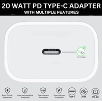 IPHONE 1ST COPY ADAPTOR  - White