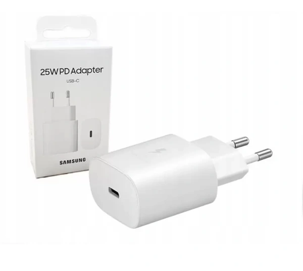 Samsung 1st Copy 25w Adaptor  - White