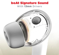 Boat Airdopes Atom 83 ( White & Blue) - Blue