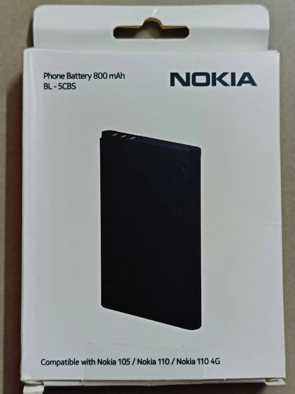 Nokia Original BL-5C BATTERY  - Black
