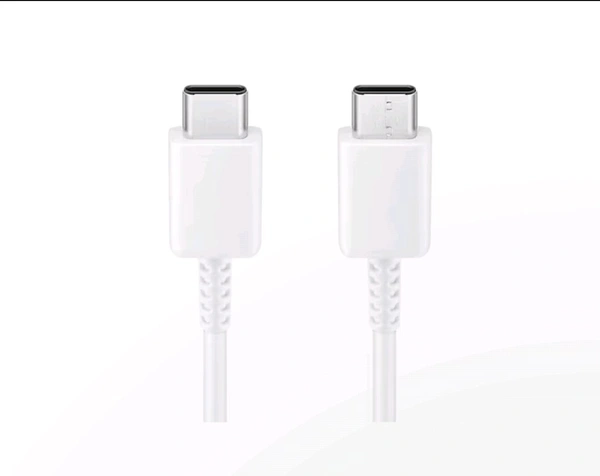 Samsung Original C TO C Cable  - White