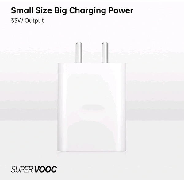 OPPO Oppo Original 33w Super Vooc Adaptor  - White
