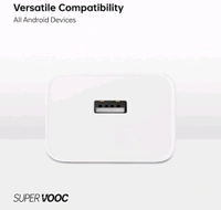 OPPO Oppo Original 33w Super Vooc Adaptor  - White
