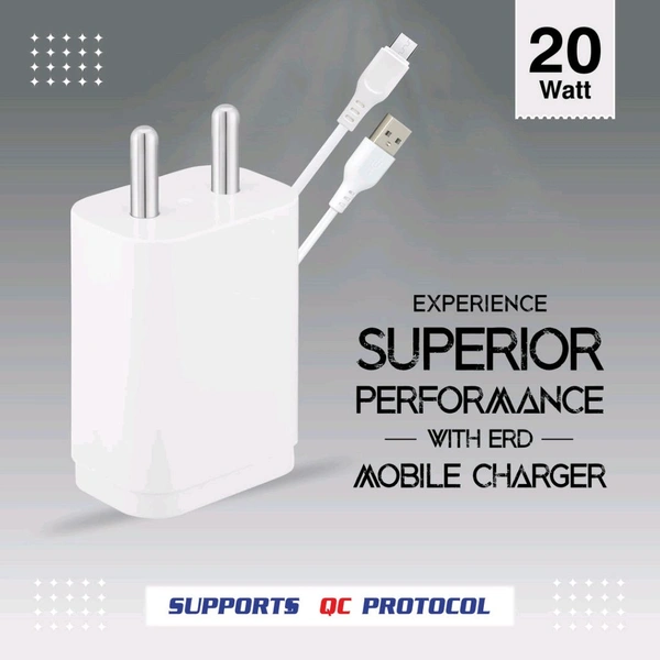 ERD TC-221 QC WHT 20W USB DOCK - White