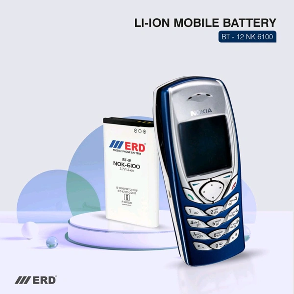 ERD LI-ION MOBILE BATTERY BL-4C NK 6100