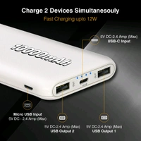 ERD PB - 10KE 10000MAH POWER BANK  - White