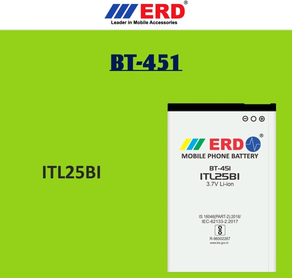 ERD BT - 451 (ITL-25-BI) Battery 