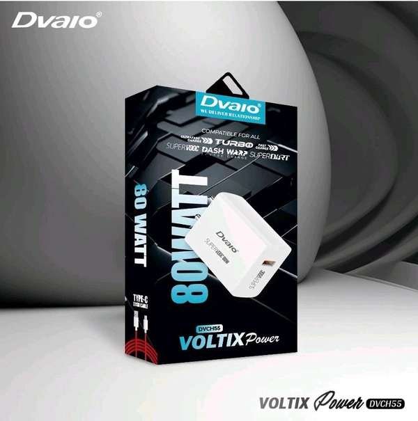 Dvaio DVCH-55 80W  All Charging Support Charger  - White