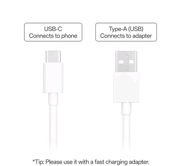 OPPO TYPE-C VOOC CABLE (1M) - White