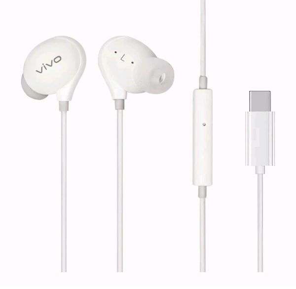 VIVO TYPE-C EARPHONE ORIGINAL  - White