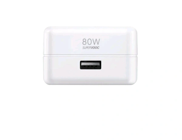 Realme SUPERVOOC 80W ADAPTOR  - White