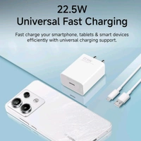 MI (XIAOMI) MI Xiaomi 22.5W Fast Charger with USB-C Cable - White