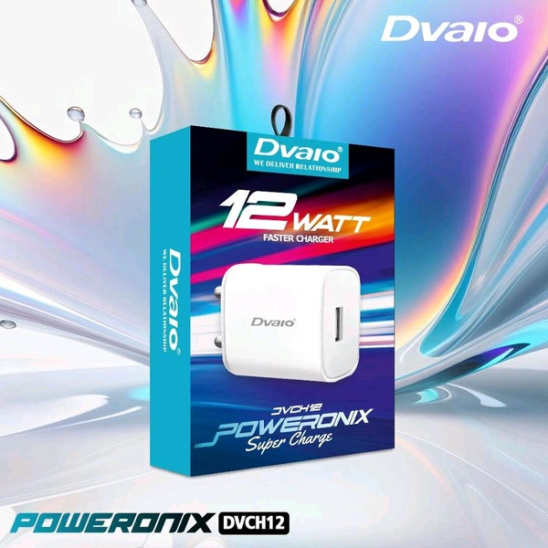 Dvaio DVCH-12 12W MICRO USB CHARGER (New) - White
