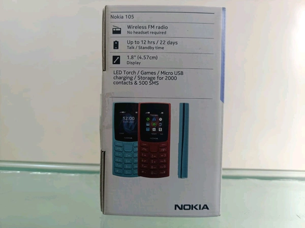 Nokia 105 SS UPI (2024) WITH CHARGER 