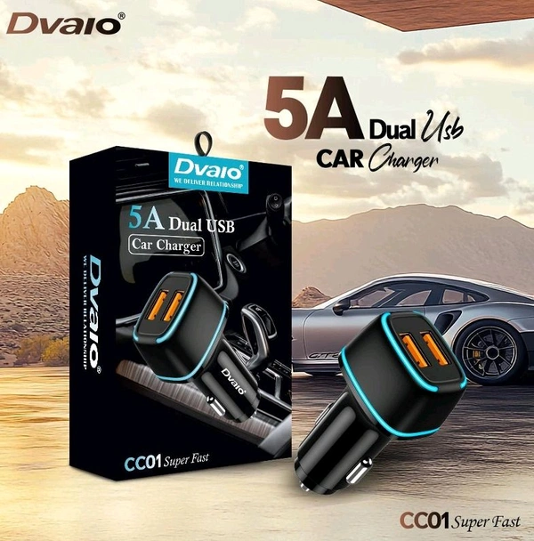 DVAIO CC-01 5AMP CAR CHARGER