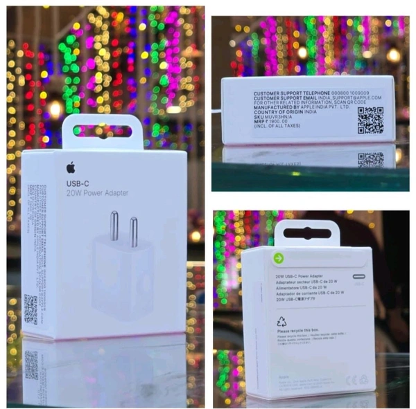 Apple 20W Original Adaptor  - White