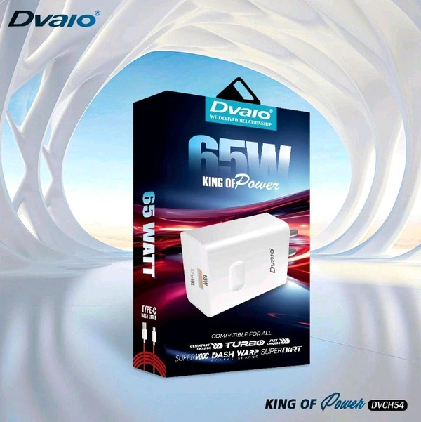 Dvaio DVCH-54 65W  All Charging Support Charger  - Black