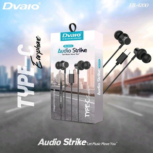Dvaio EB -4200 TYPE- C EARPHONE 