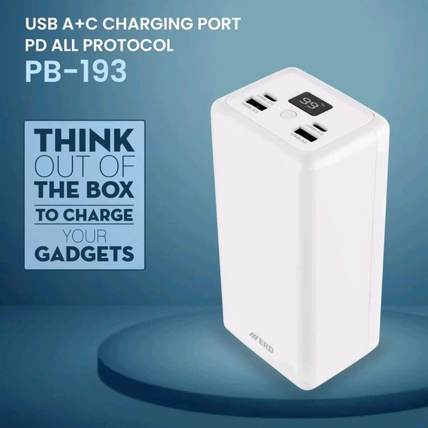 ERD PB-193 Power Bank 40000 mAh (25W)