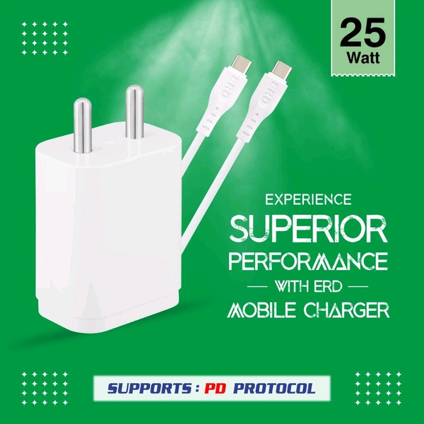 ERD TC - 232 25W PD ADAPTER  - White