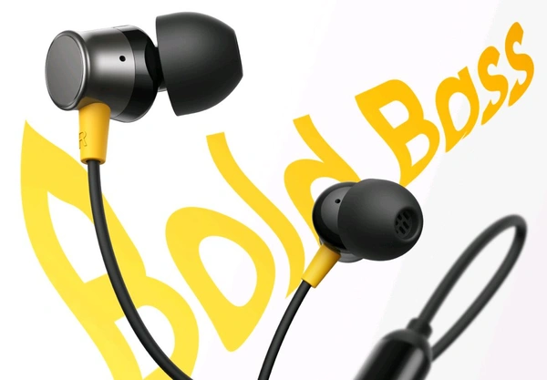 Realme Buds 3 (3.5 mm Audio Jack) - Black