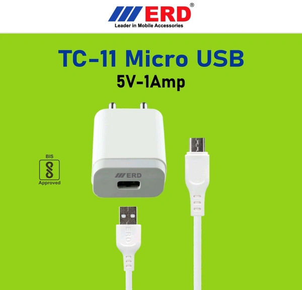 ERD TC - 11 USB CHARGER  - White