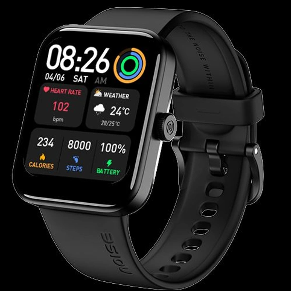 Noise Caliber 3 Go BT Calling Smart Watch  - Black