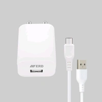 ERD TC-204 CHARGER USB C WHITE 15W - White