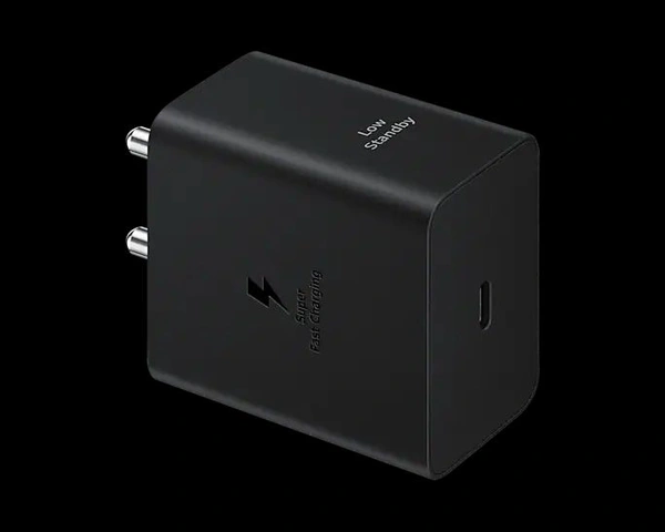 Samsung 45 W Type-C Travel Adaptor Without Cable (EP-T4511NBNG) - Black